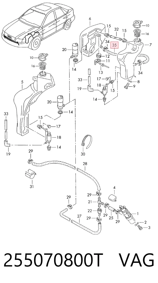  255070800T VAG
