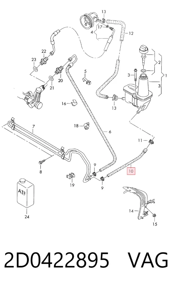  2D0422895 VAG