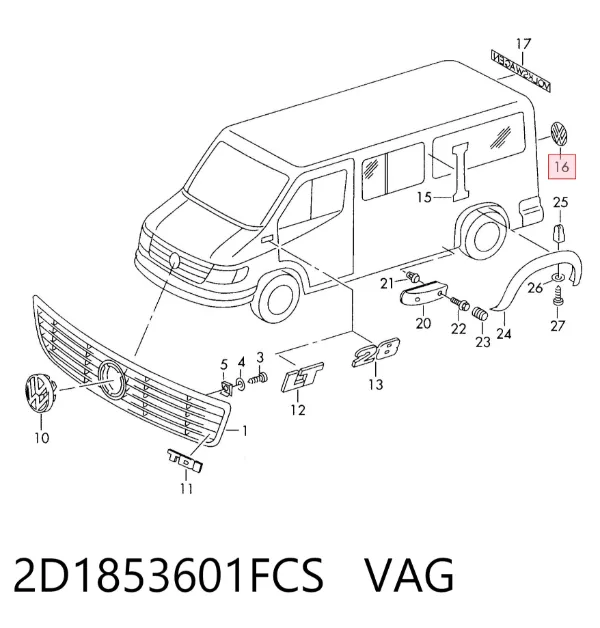  2D1853601FCS VAG