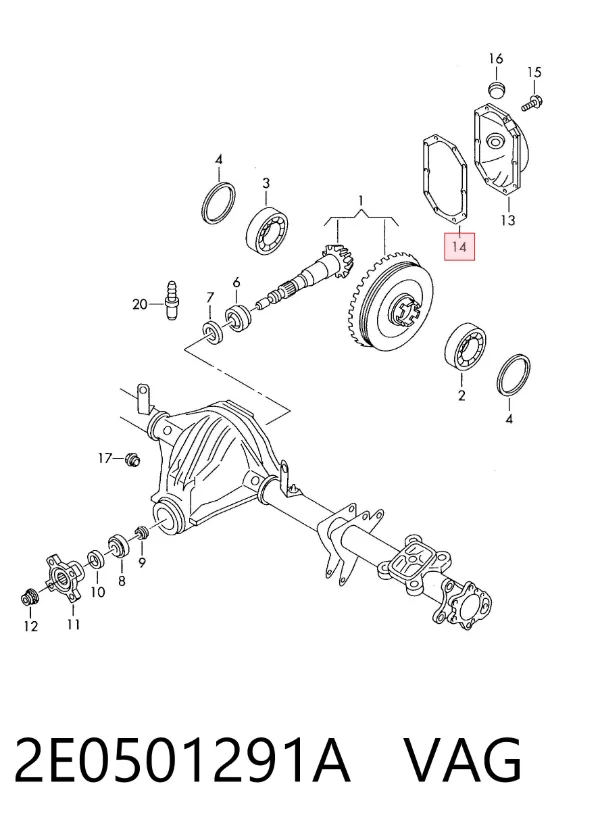  2E0501291A VAG