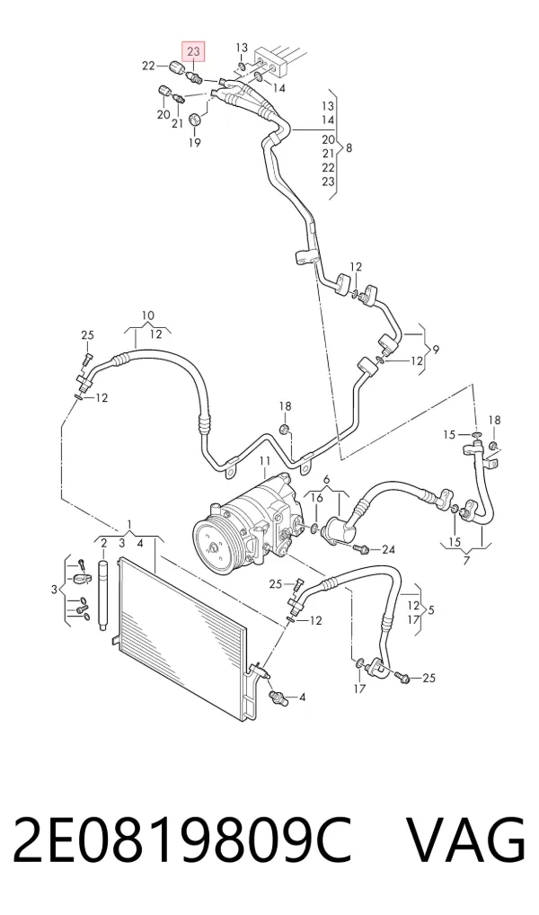  2E0819809C VAG