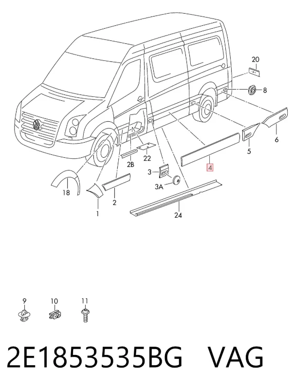  2E1853535BG VAG