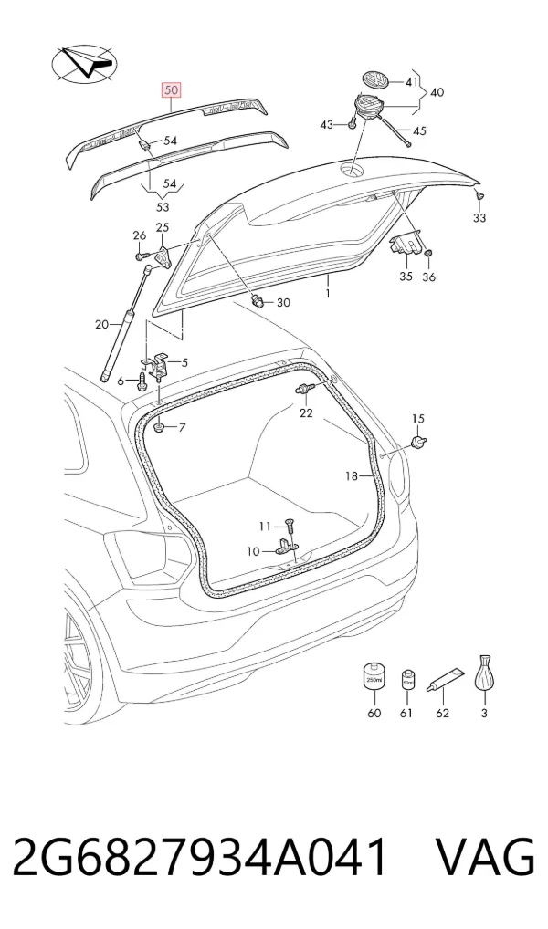  2G6827934A041 VAG