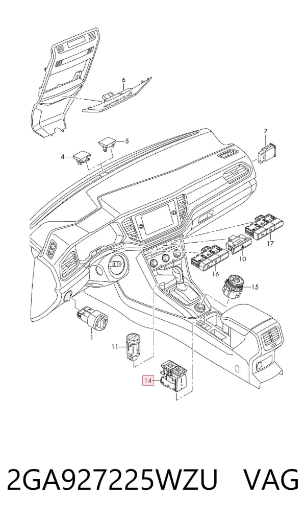  2GA927225WZU VAG