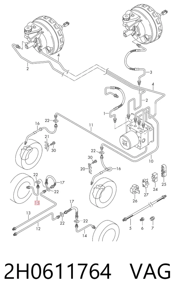  2H0611764 VAG
