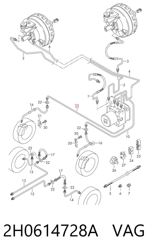  2H0614728A VAG