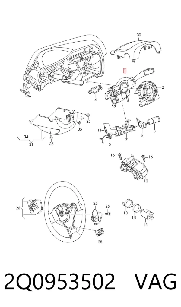  2Q0953502 VAG