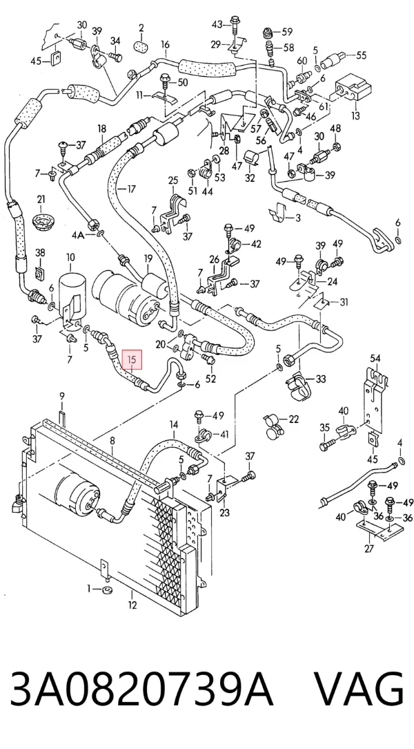  3A0820739A VAG
