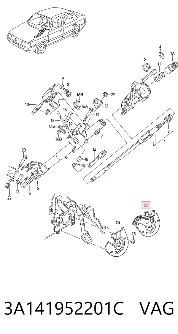  3A141952201C VAG