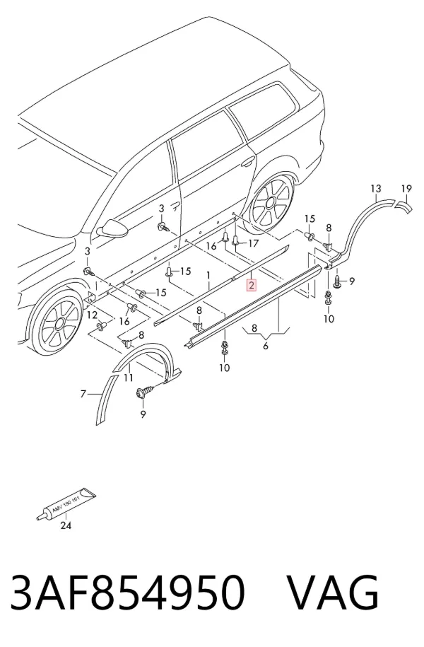  3AF854950 VAG