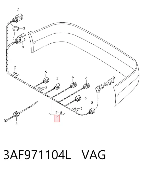 3AF971104L VAG