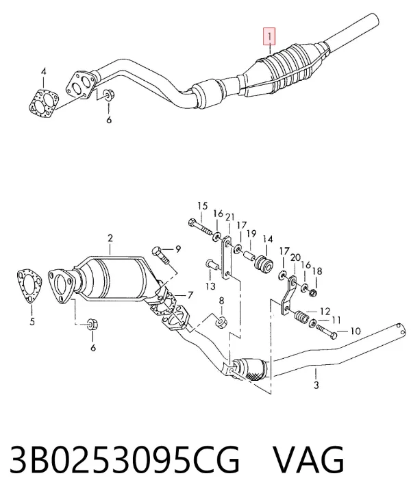 3B0253095CG VAG