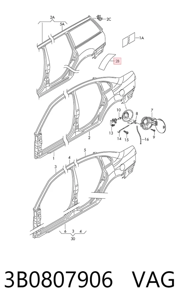  3B0807906 VAG