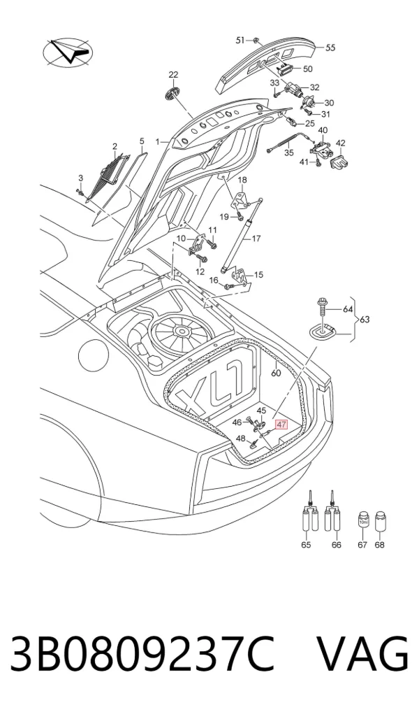  3B0809237C VAG