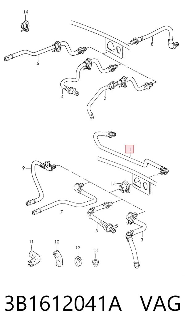  3B1612041A VAG