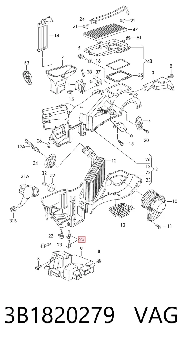  3B1820279 VAG
