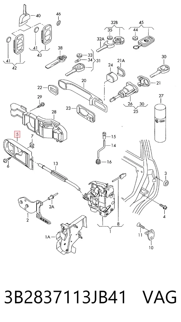  3B2837113JB41 VAG