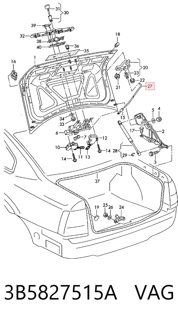 3B5827515A VAG
