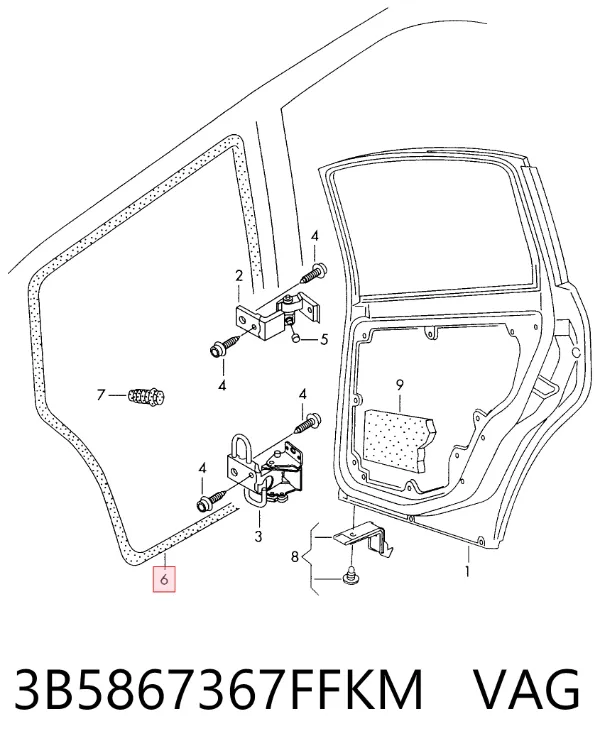  3B5867367FFKM VAG