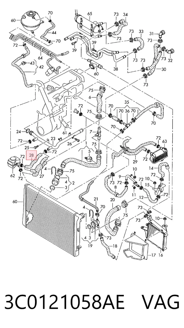  3C0121058AE VAG