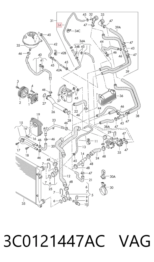  3C0121447AC VAG