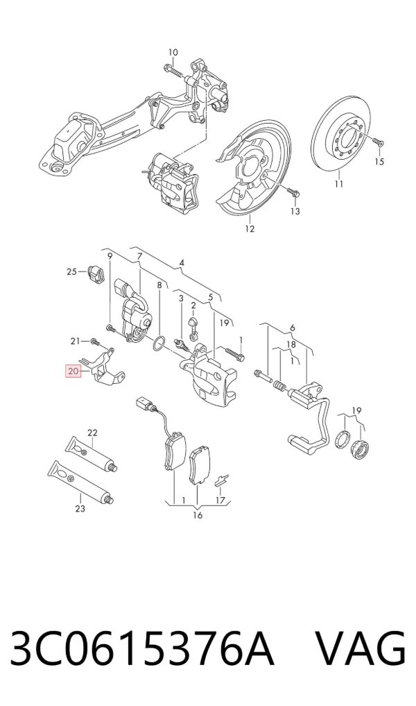  3C0615376A VAG