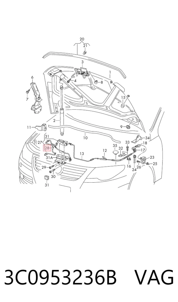  3C0953236B VAG