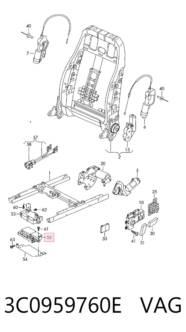  3C0959760E VAG