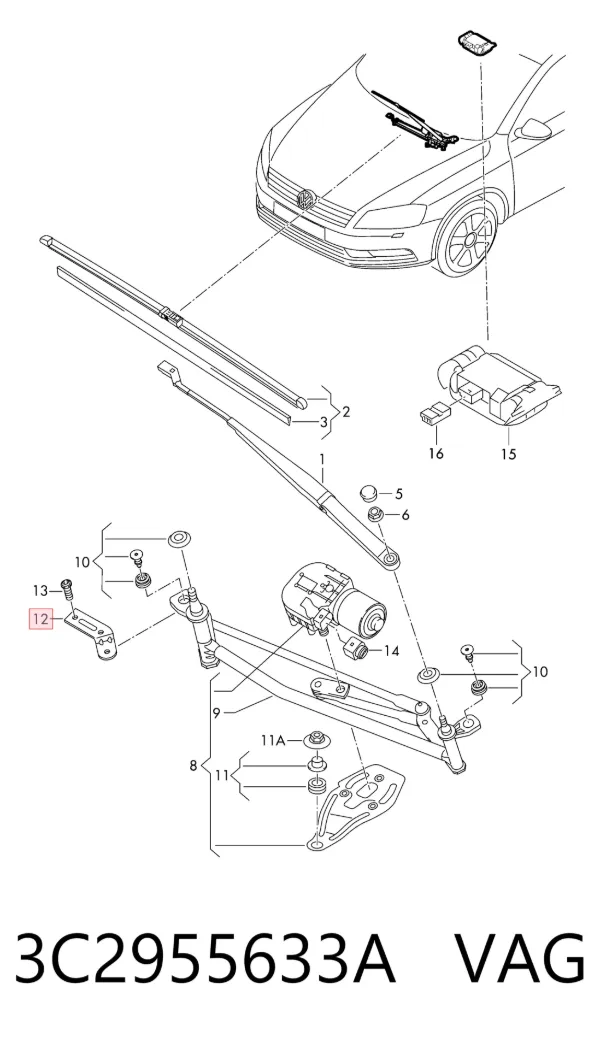  3C2955633A VAG