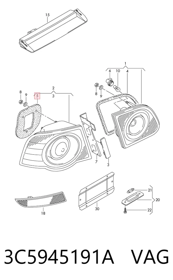  3C5945191A VAG