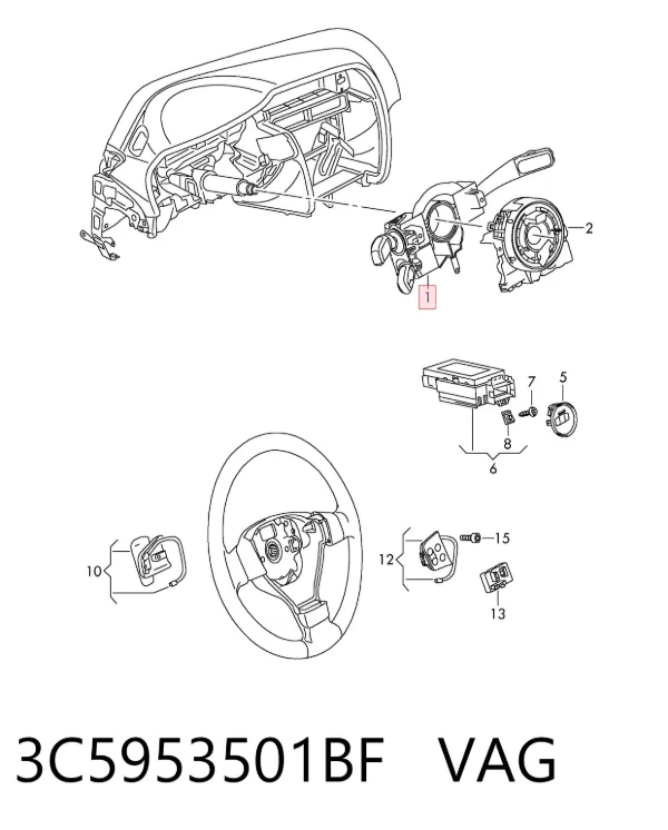 3C5953501BF VAG