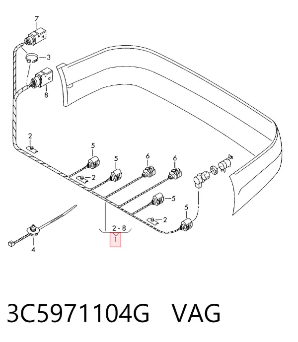  3C5971104G VAG