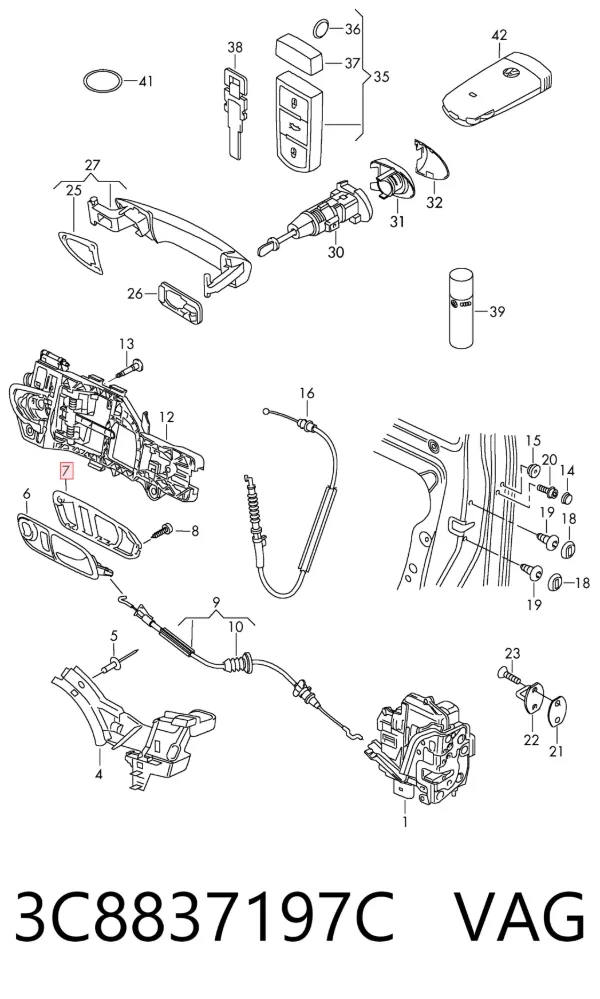 3C8837197C VAG