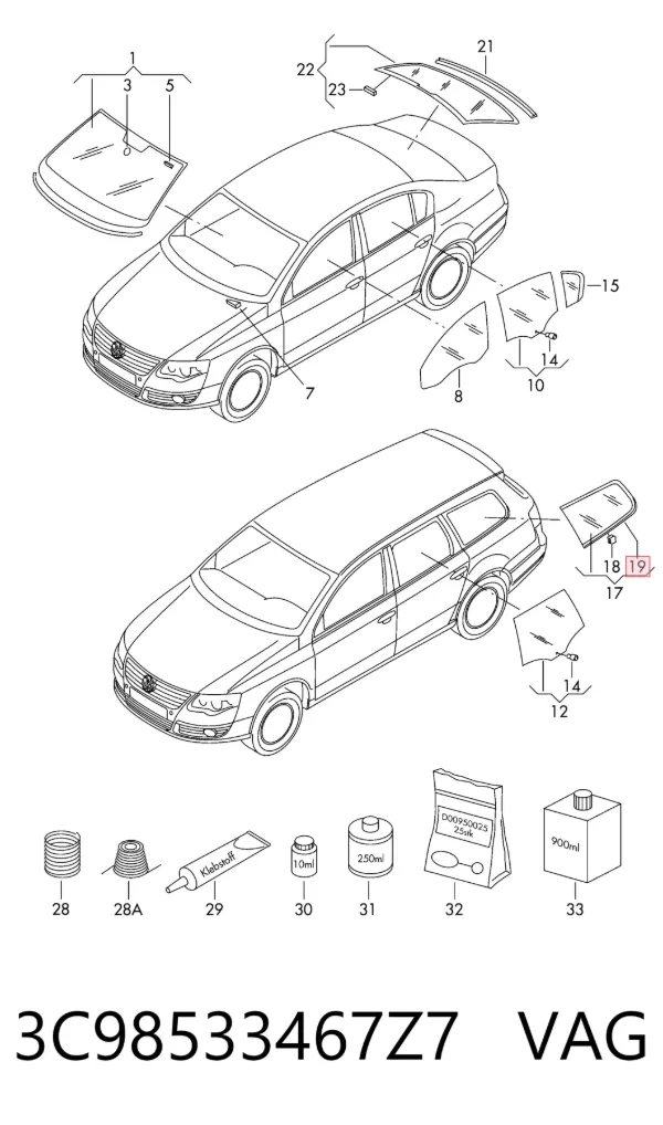  3C98533467Z7 VAG