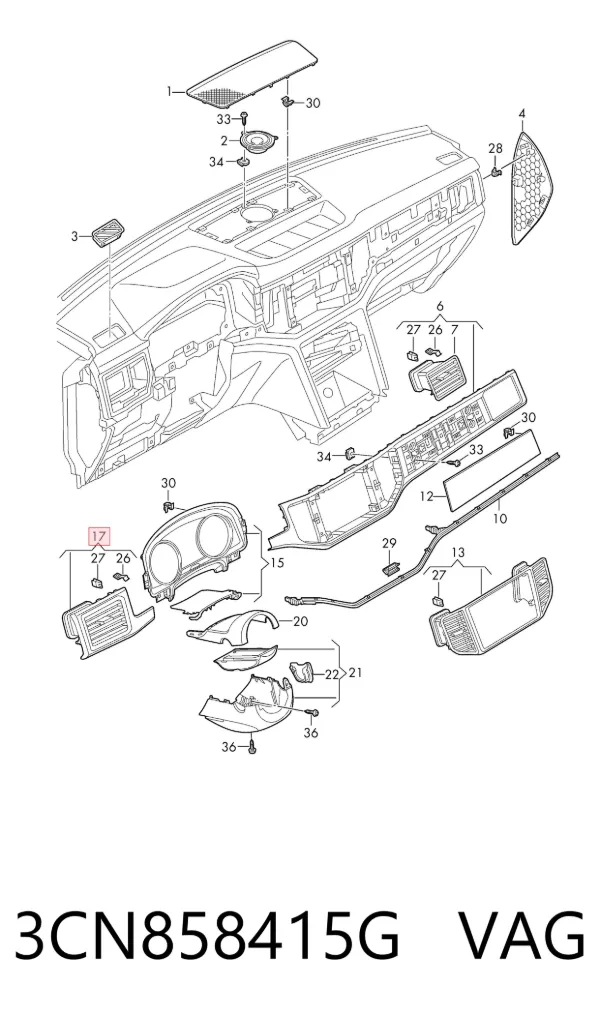  3CN858415G VAG