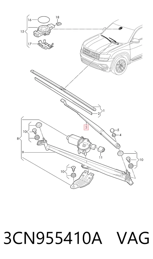  3CN955410A VAG