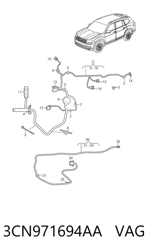  3CN971694AA VAG