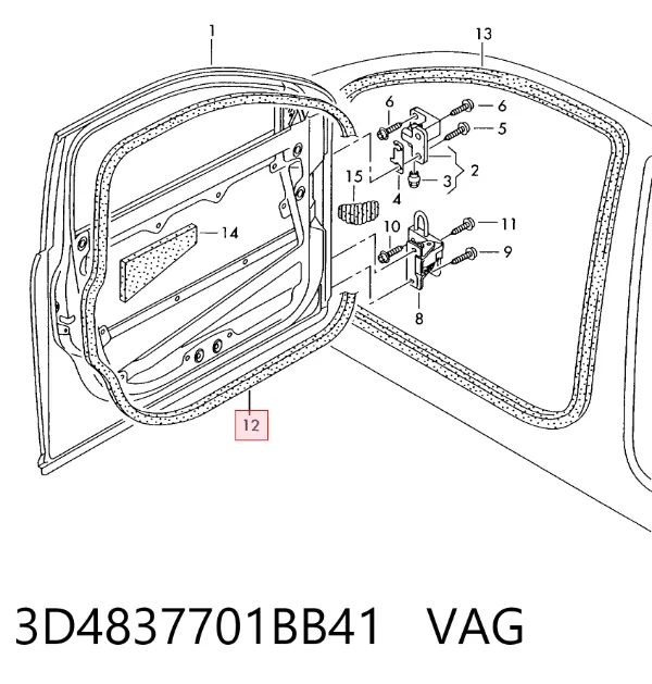  3D4837701BB41 VAG