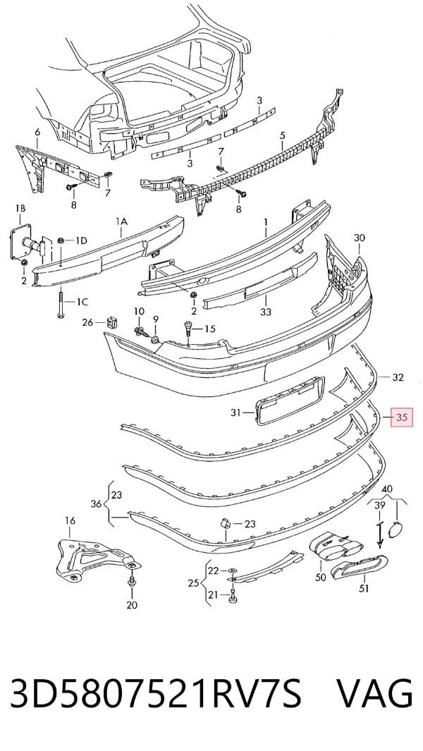  3D5807521RV7S VAG