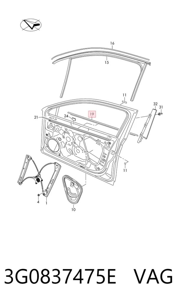  3G0837475E VAG