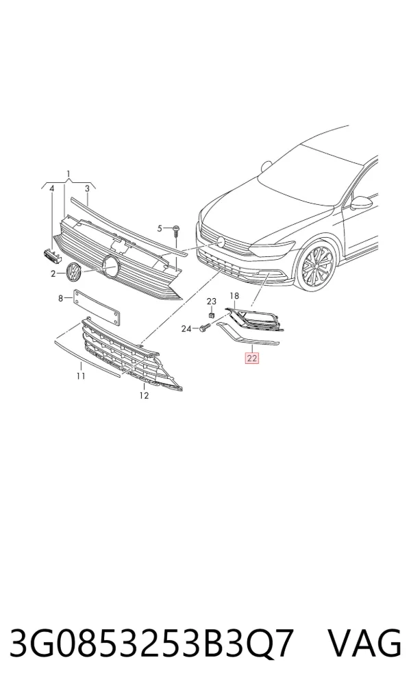  3G0853253B3Q7 VAG