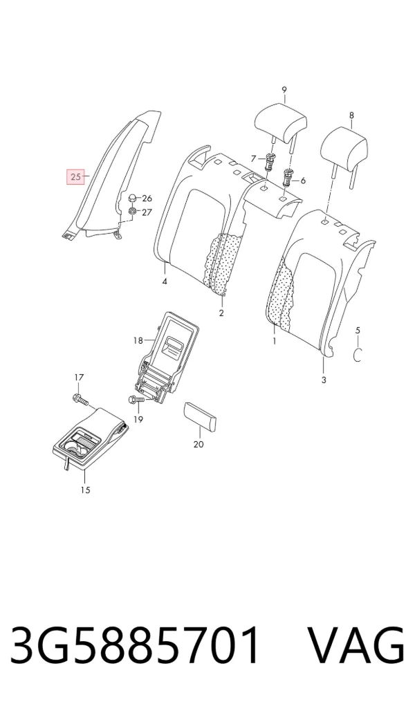  3G5885701 VAG