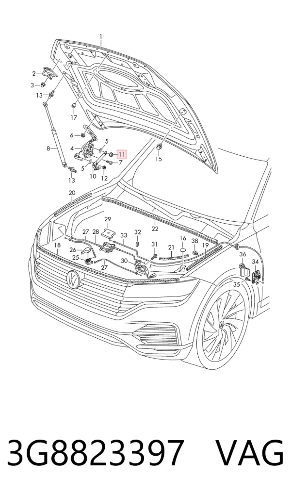  3G8823397 VAG