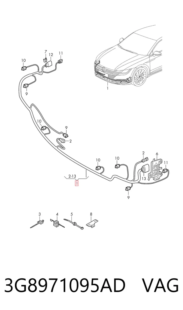  3G8971095AD VAG
