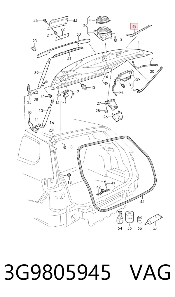 3G9805945 VAG