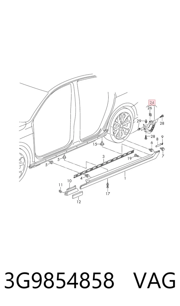  3G9854858 VAG
