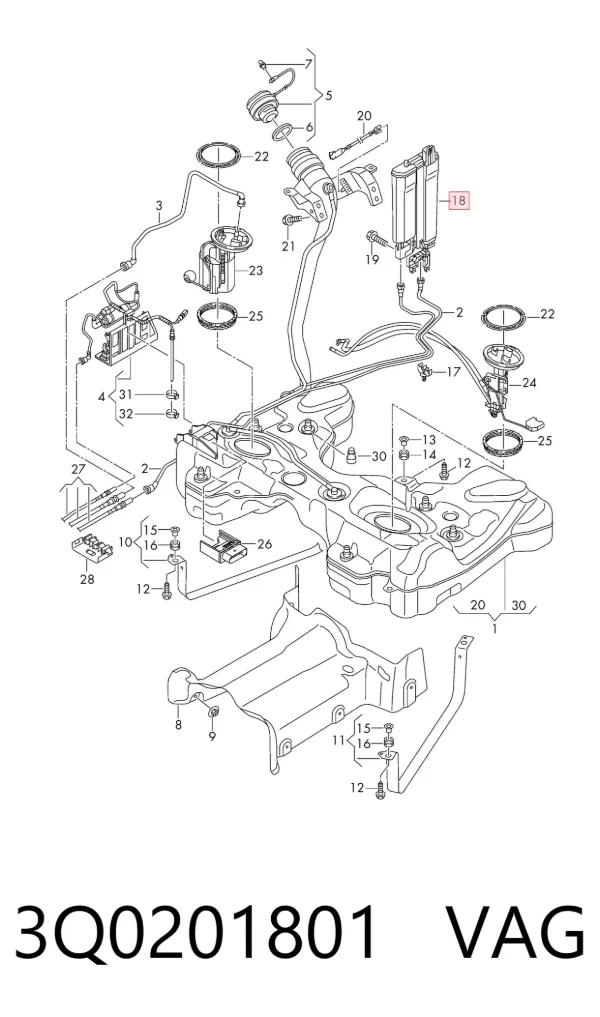  3Q0201801 VAG