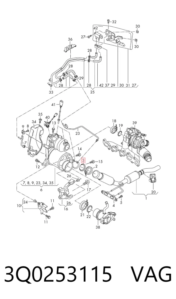  3Q0253115 VAG
