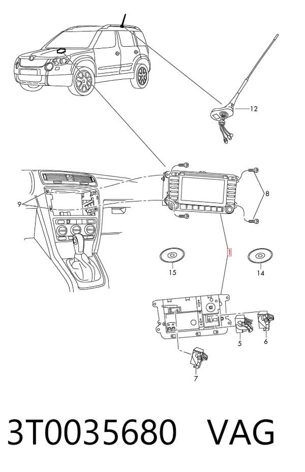  3T0035680 VAG
