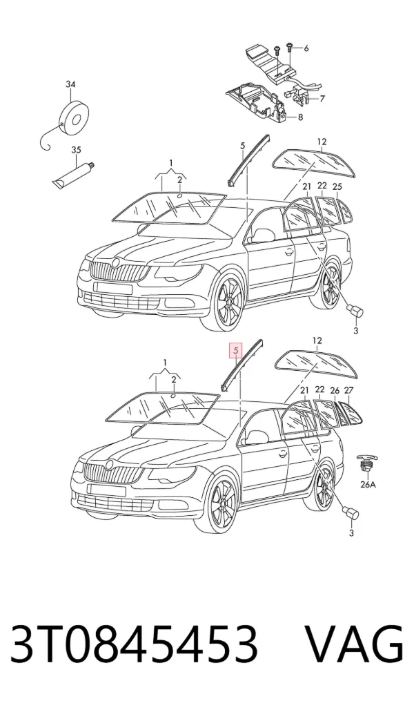  3T0845453 VAG